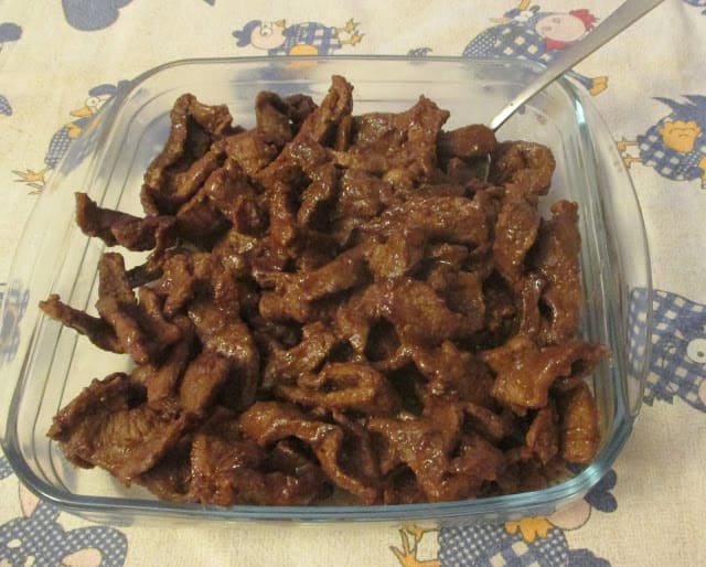 Beef “Straccetti” Recipe, Italian Recipe 2017/08/30